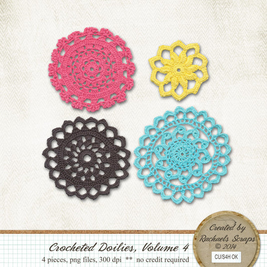 Crochet Doilies, Volume 04