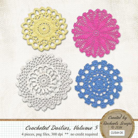 Crochet Doilies, Volume 05