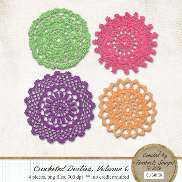 Crochet Doilies, Volume 06