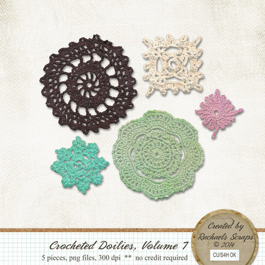 Crochet Doilies, Volume 07