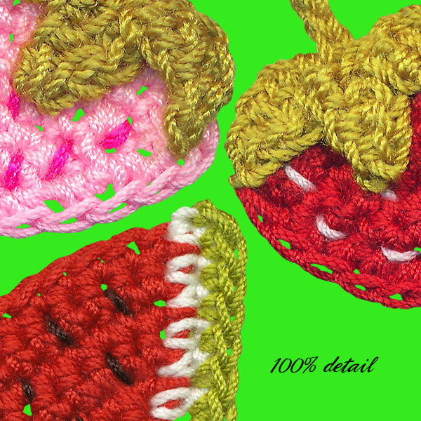 Crocheted Fruits & Veggies, Volume 01