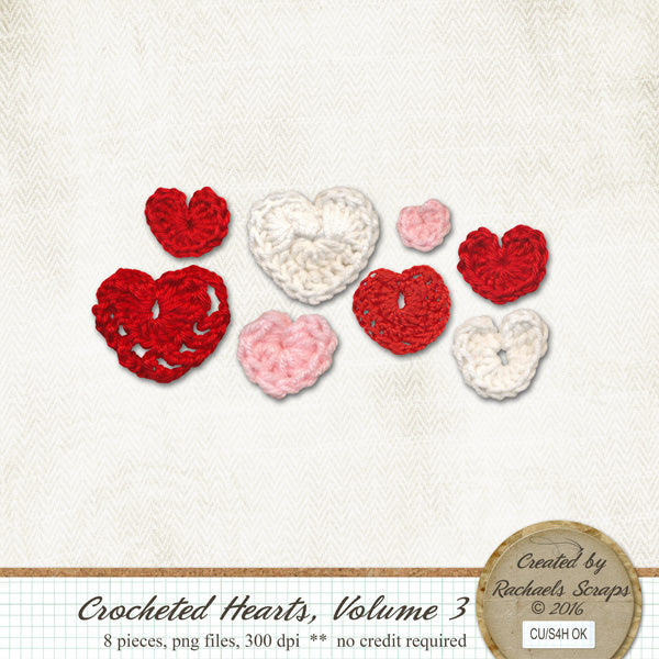 Crocheted Hearts, Volume 03