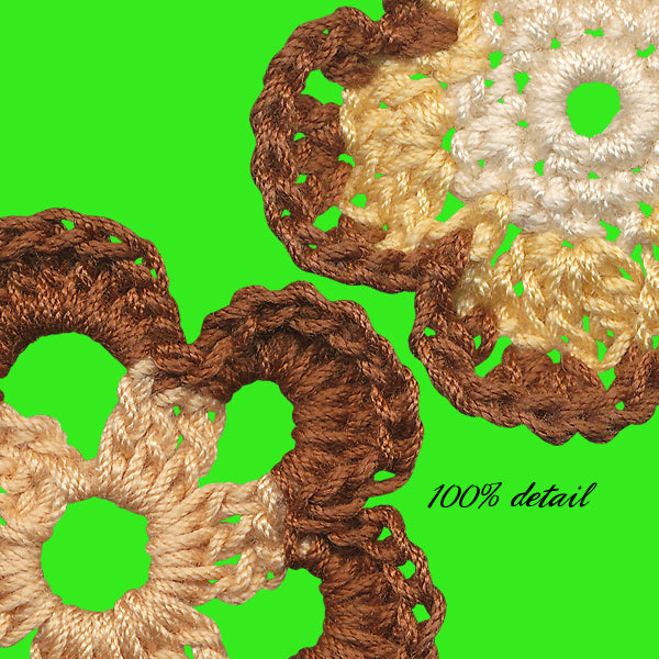 Crocheted Flowers, Volume 09