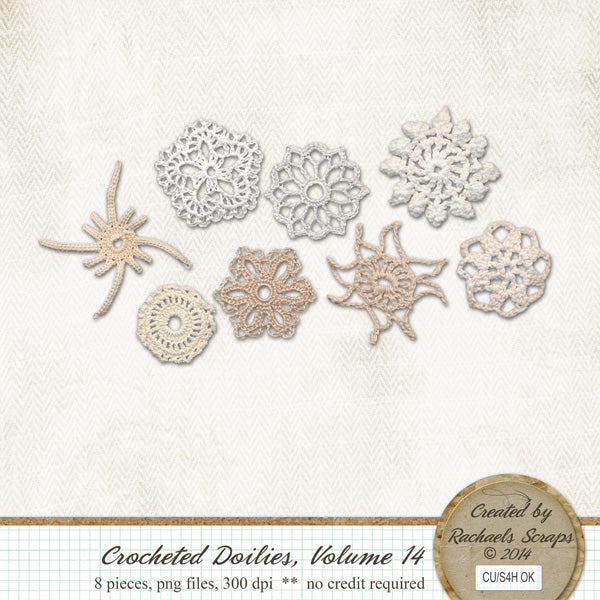 Crochet Doilies, Volume 14