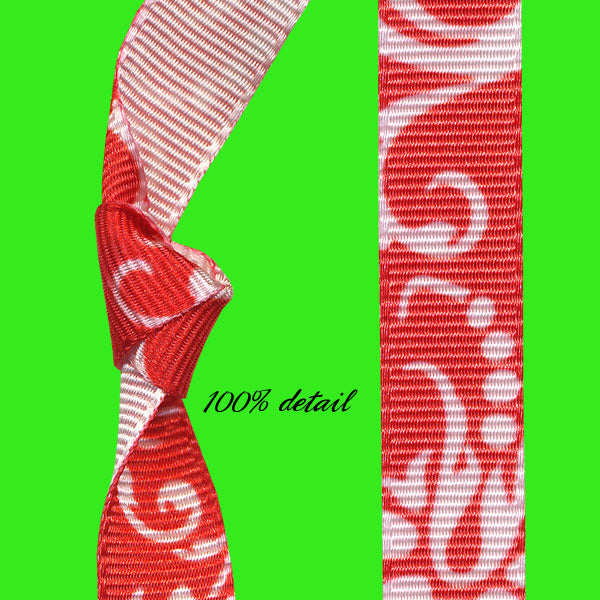 Christmas Damask Ribbons