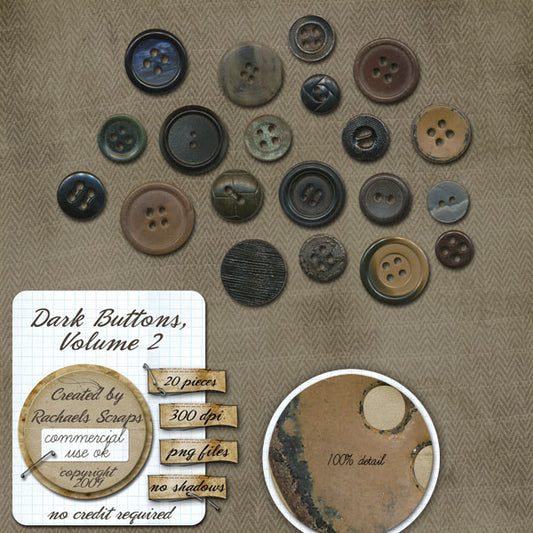 Dark Buttons, Volume 02