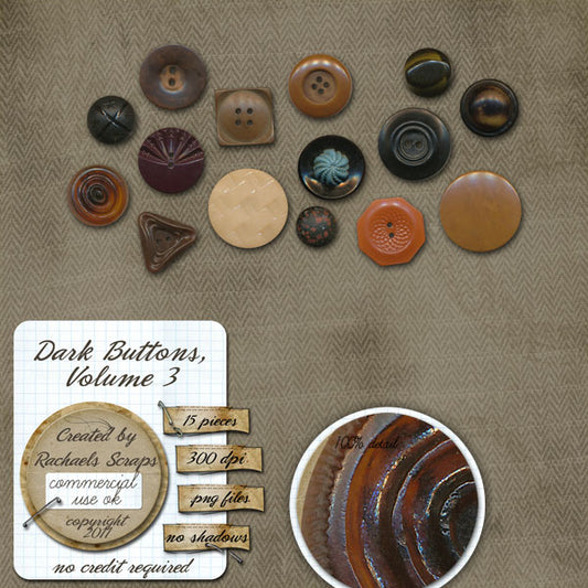 Dark Buttons, Volume 03