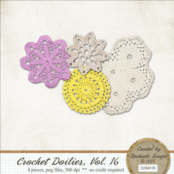 Crochet Doilies, Volume 16