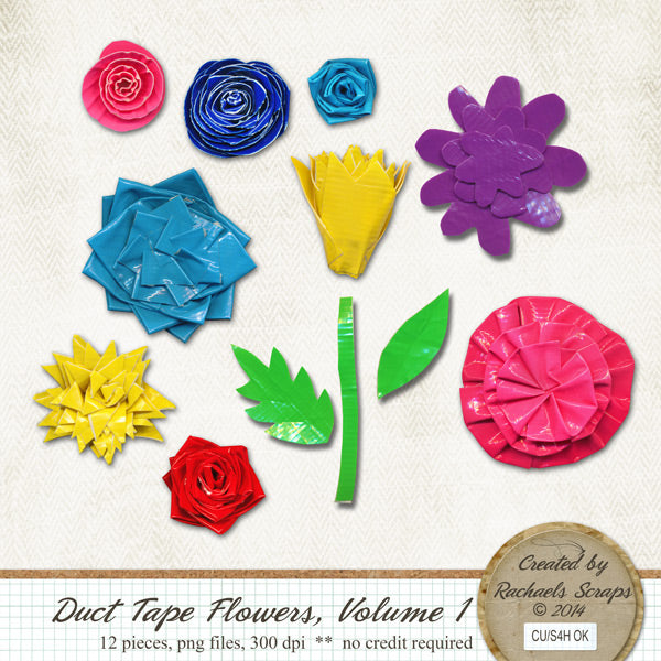 Duct Tape Flowers, Volume 01