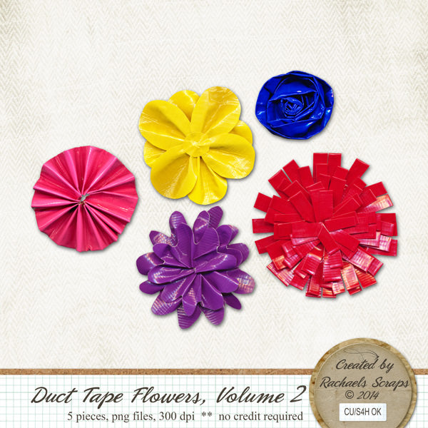 Duct Tape Flowers, Volume 02