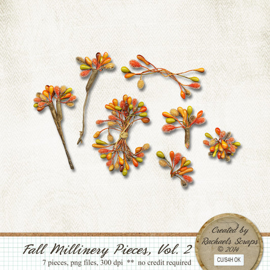 Fall Millinery Pieces, Volume 02