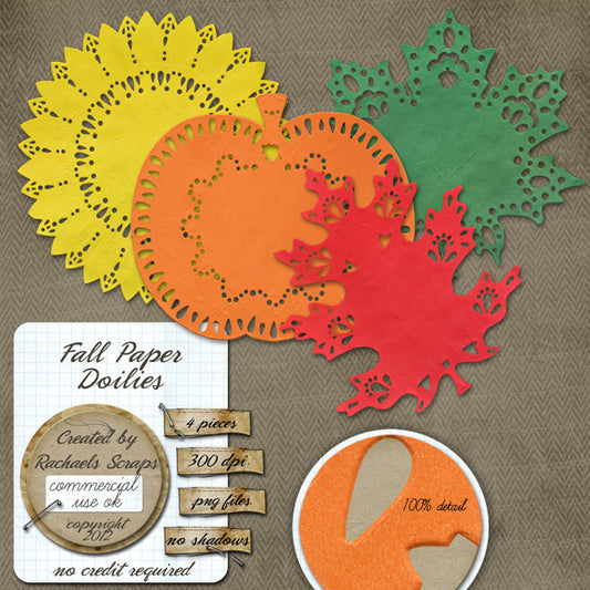 Fall Paper Doilies