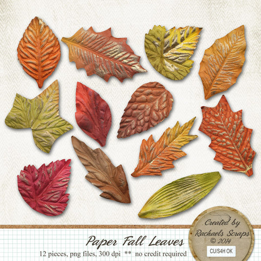 Paper Fall Leaves, Volume 01