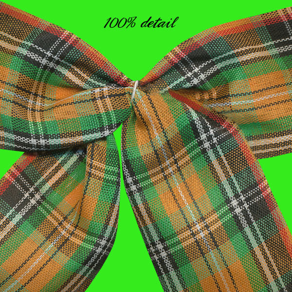 Fall Plaid Bow