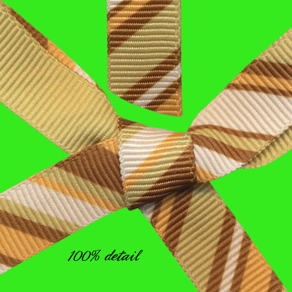 Fall Striped Ribbons