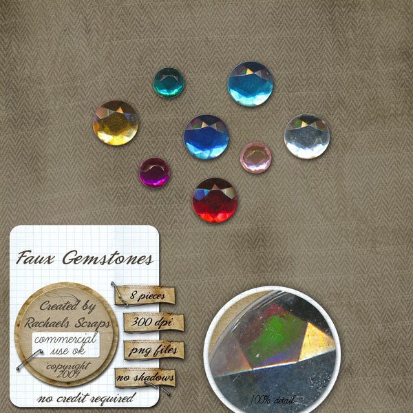 Faux Gemstones, Volume 01