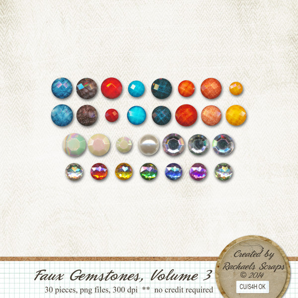 Faux Gemstones, Volume 03