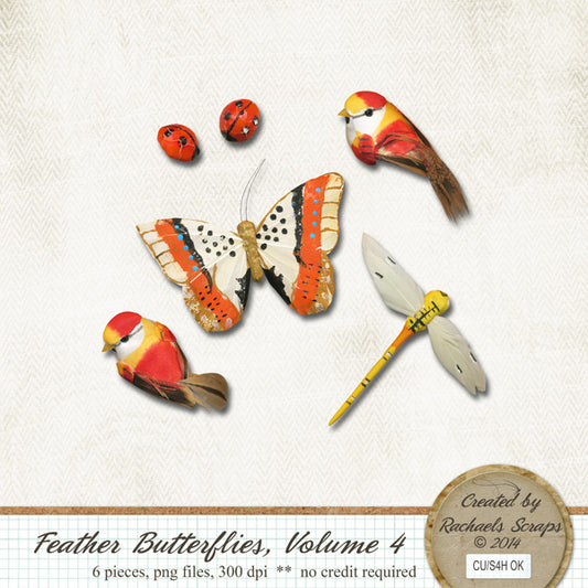 Feather Butterflies, Volume 04