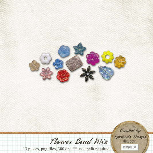 Flower Bead Mix