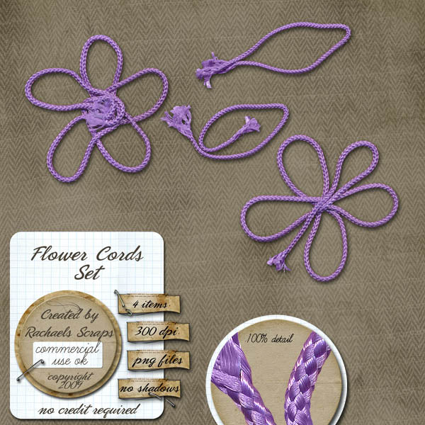 Flower Cords Set