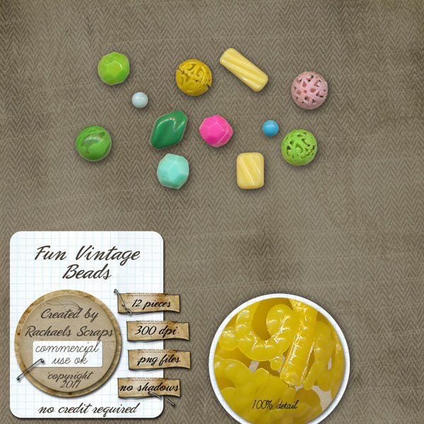 Fun Vintage Beads