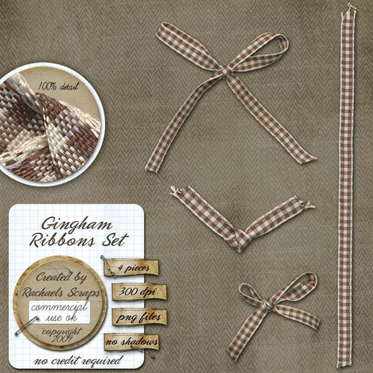 Gingham Ribbons