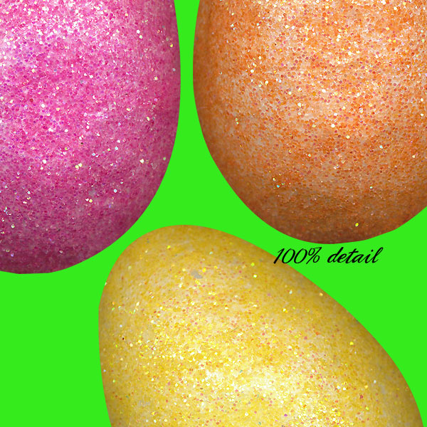 Glitter Easter Eggs