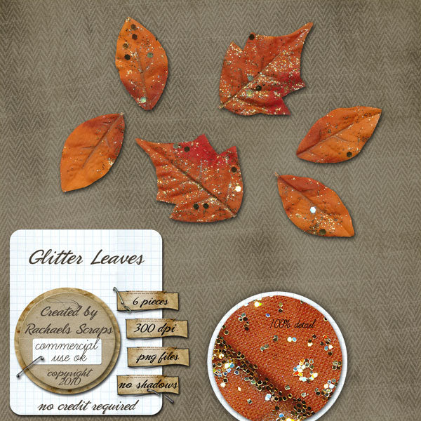Glitter Leaves, Volume 01