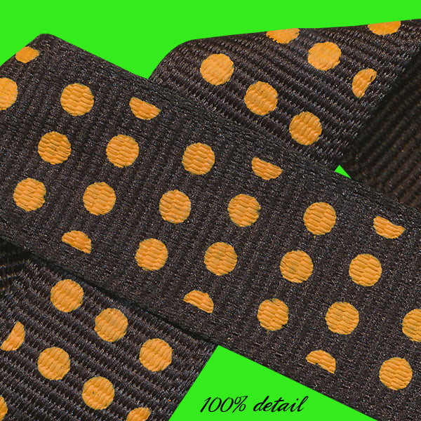 Halloween Polka Dotted Ribbons