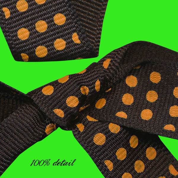 Halloween Polka Dotted Ribbons