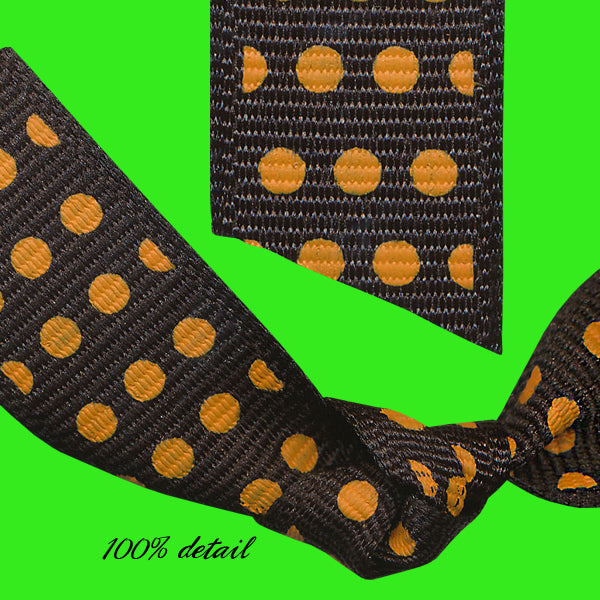 Halloween Polka Dotted Ribbons