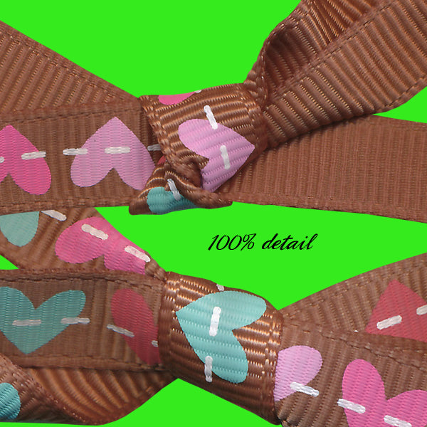 Hearts Chain Ribbons