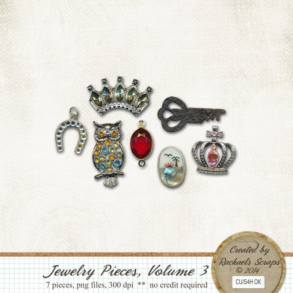 Jewelry Pieces, Volume 03