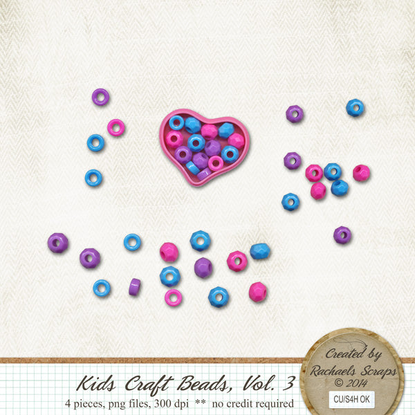 Kids Craft Beads, Volume 03