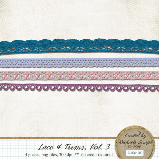 Lace & Trims, Volume 03