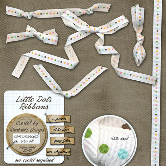 Little Dots Ribbons