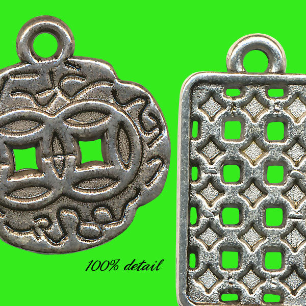 Metal Pendant Charms