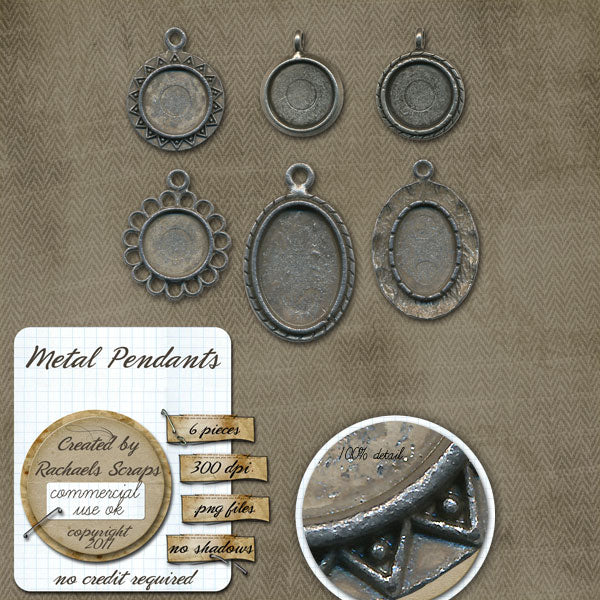 Metal Pendants