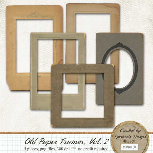 Old Paper Frames, Volume 02