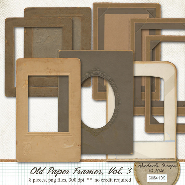 Old Paper Frames, Volume 03