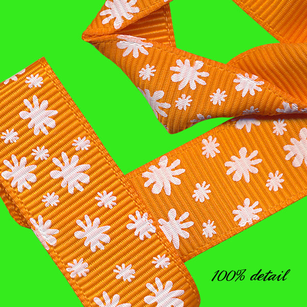 Orange Daisy Ribbons