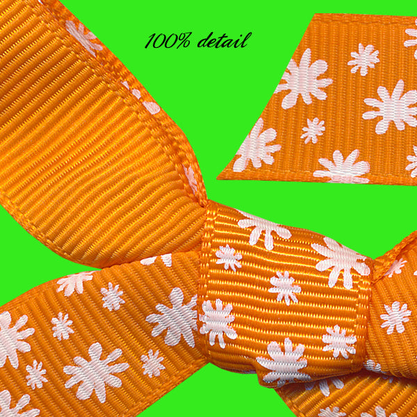 Orange Daisy Ribbons