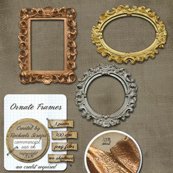 Ornate Frames, Volume 01