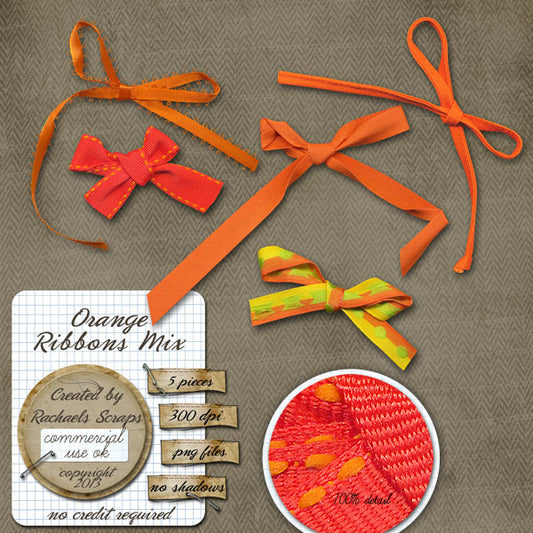 Orange Ribbon Mix