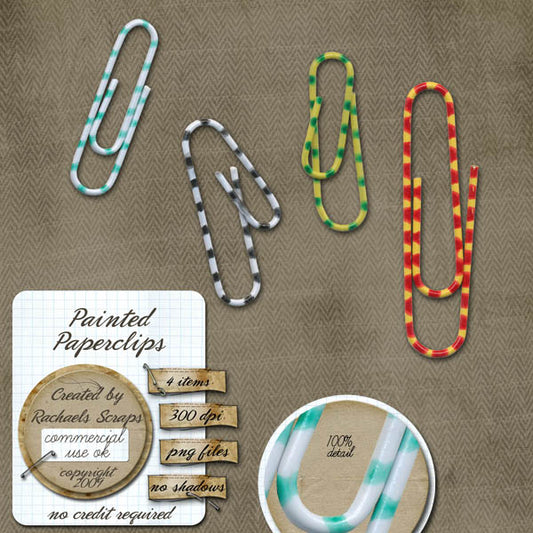 Painted Paperclips