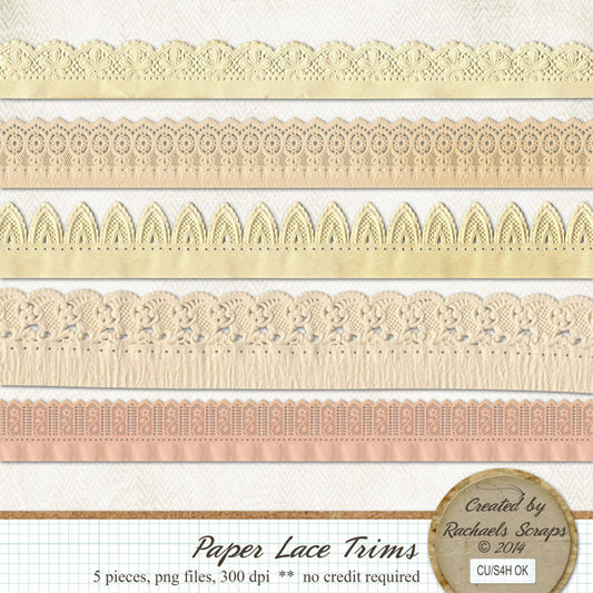 Paper Lace Trims