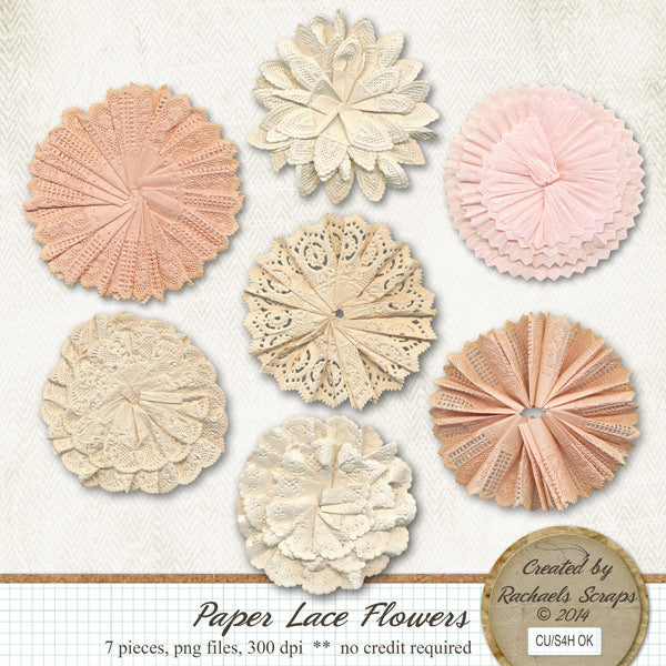 Paper Lace Flowers