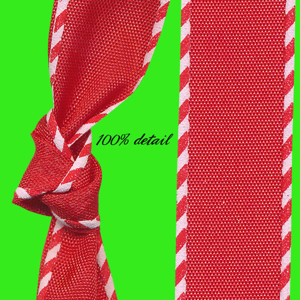 Peppermint Striped Ribbons