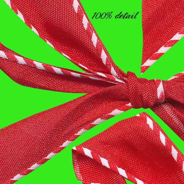 Peppermint Striped Ribbons