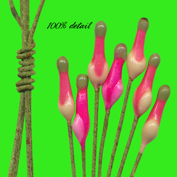 Pink Flower Stamens Set